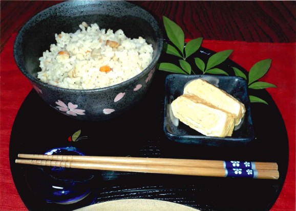 キノコの炊き込みご飯